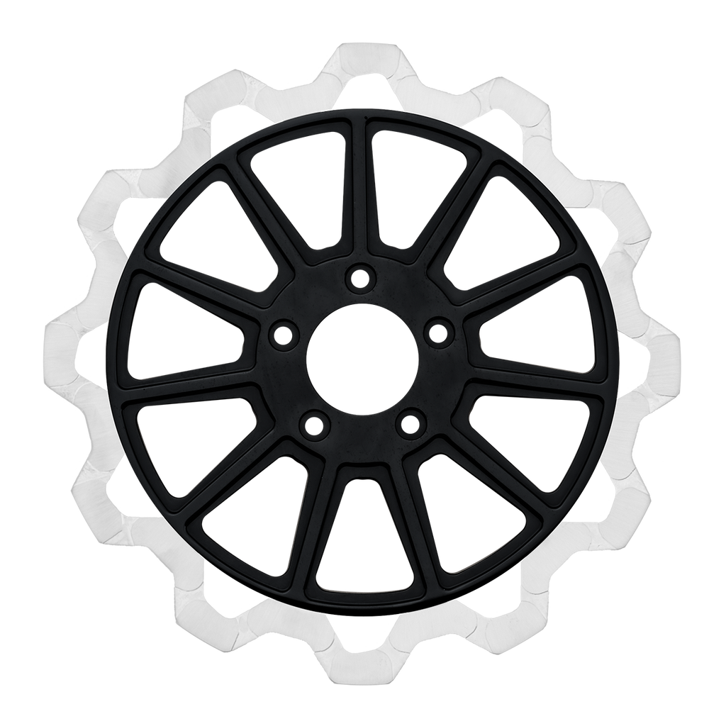 Oversized 13" Bow-Tie Front Rotors - Team Dream Rides