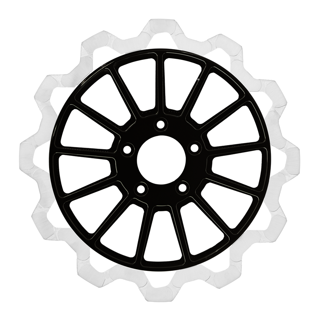 Oversized 13" Bow-Tie Front Rotors - Team Dream Rides
