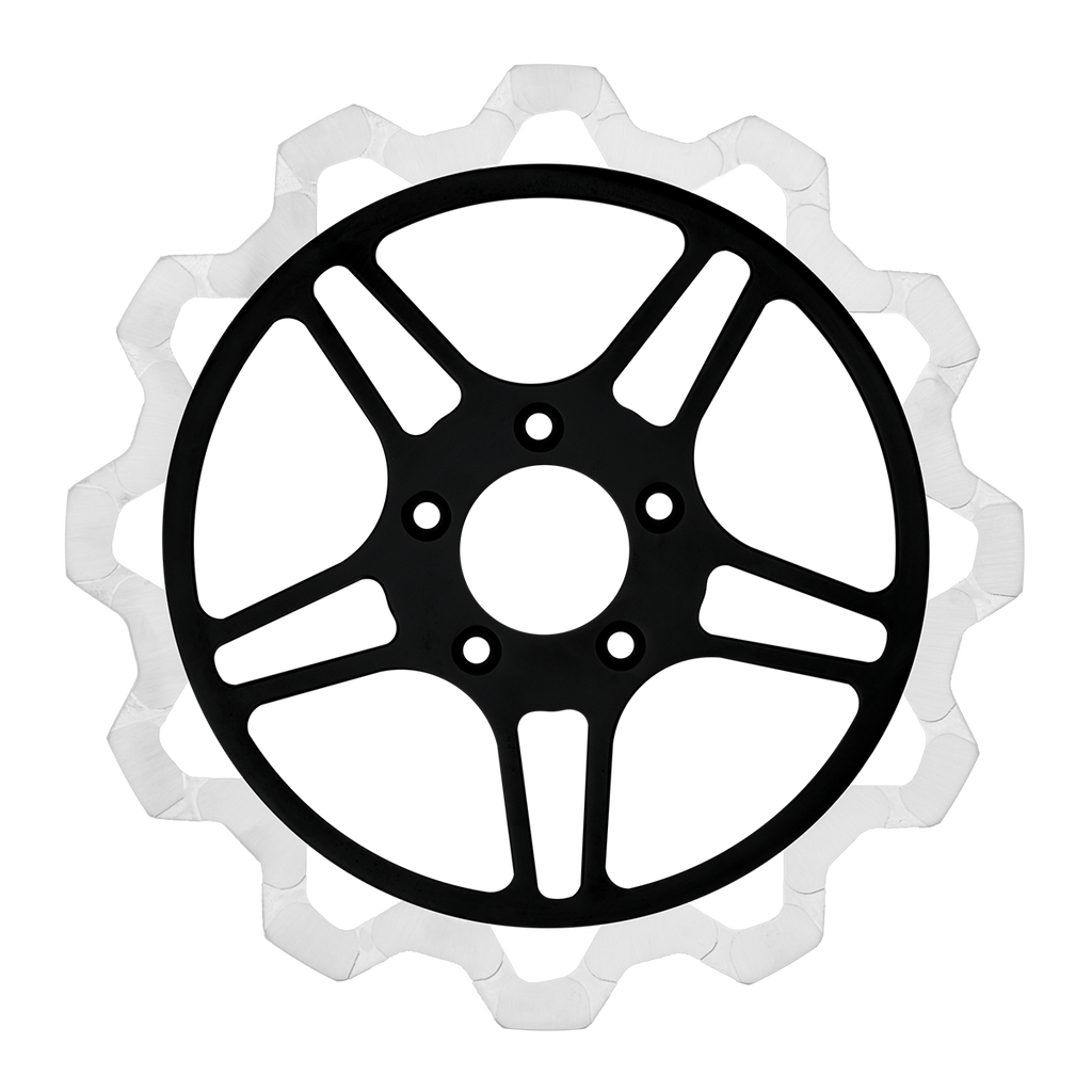 Oversized 13" Bow-Tie Front Rotors - Team Dream Rides