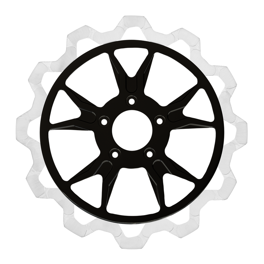 Oversized 13" Bow-Tie Front Rotors - Team Dream Rides