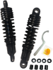 Drag Specialties C16-166NUAB Premium Ride-Height Adjustable Shocks for Motorcycles - 11.5 Inch - Black