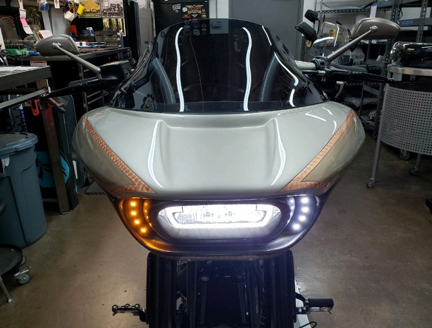 Quad Pod Front Light Kit Satin