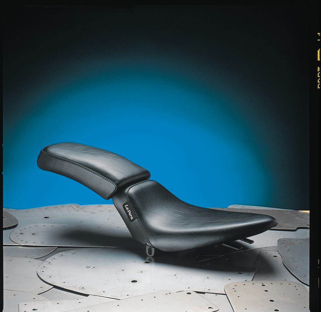 LE PERA Bare Bones Solo Seat - Smooth Black - FX/FL '64-'84 LN-002 - Team Dream Rides