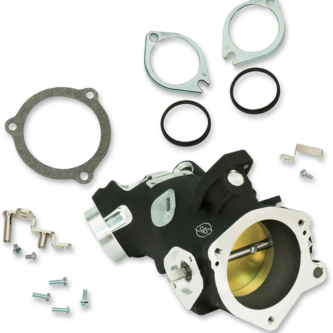 S&S CYCLE Throttle Hog Cable Operated Throttle Body Kit - Black - 58 mm - 117