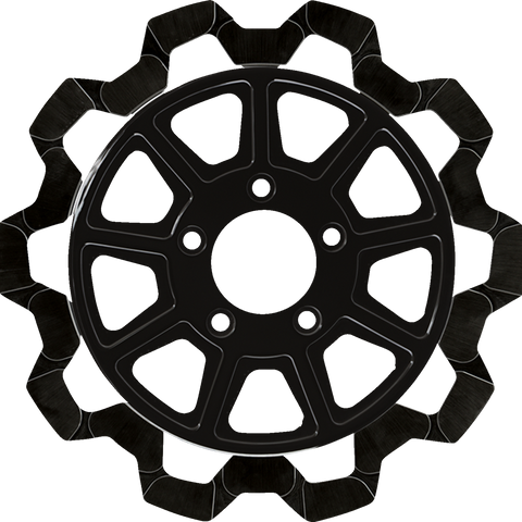 Lyndall Racing Brakes LLC 9-Spoke Front Brake Rotor - 11.8 inches, Part 4103-1133