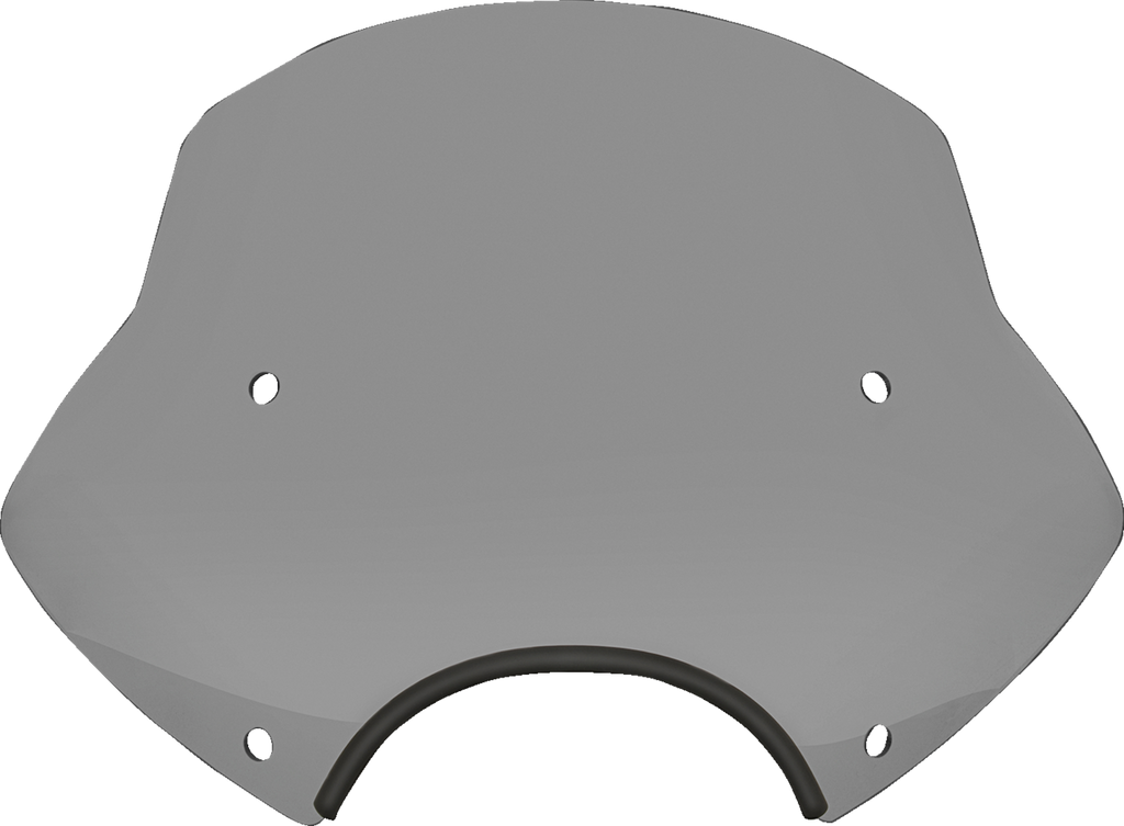 MEMPHIS SHADES Speed Demon Sportshields - 13" - 9" Headlight Cutout - Black Smoke MEP54612 - Team Dream Rides