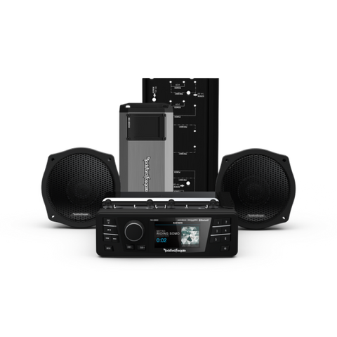Rockford Fosgate 1998-2013 Harley Davidson Street Glide PMX Stage 2 Audio Kit - Team Dream Rides
