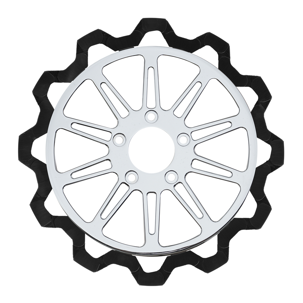 Oversized 13" Bow-Tie Front Rotors - Team Dream Rides