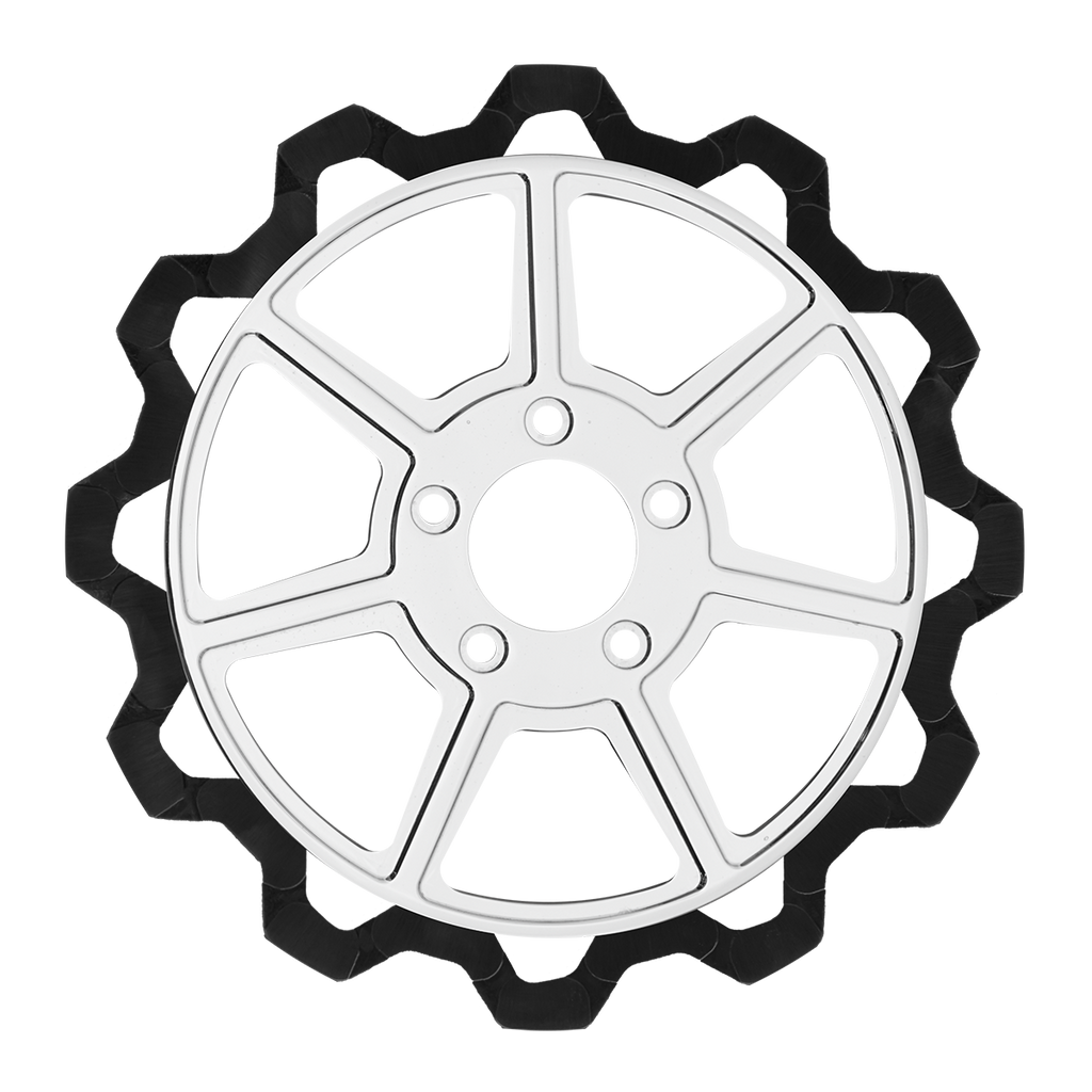 Oversized 13" Bow-Tie Front Rotors - Team Dream Rides