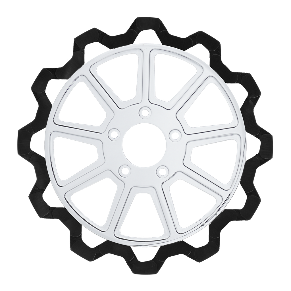 Oversized 13" Bow-Tie Front Rotors - Team Dream Rides