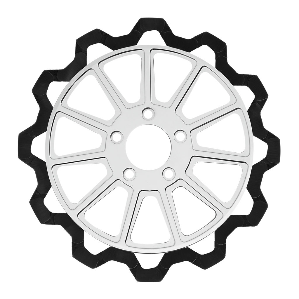 Oversized 13" Bow-Tie Front Rotors - Team Dream Rides