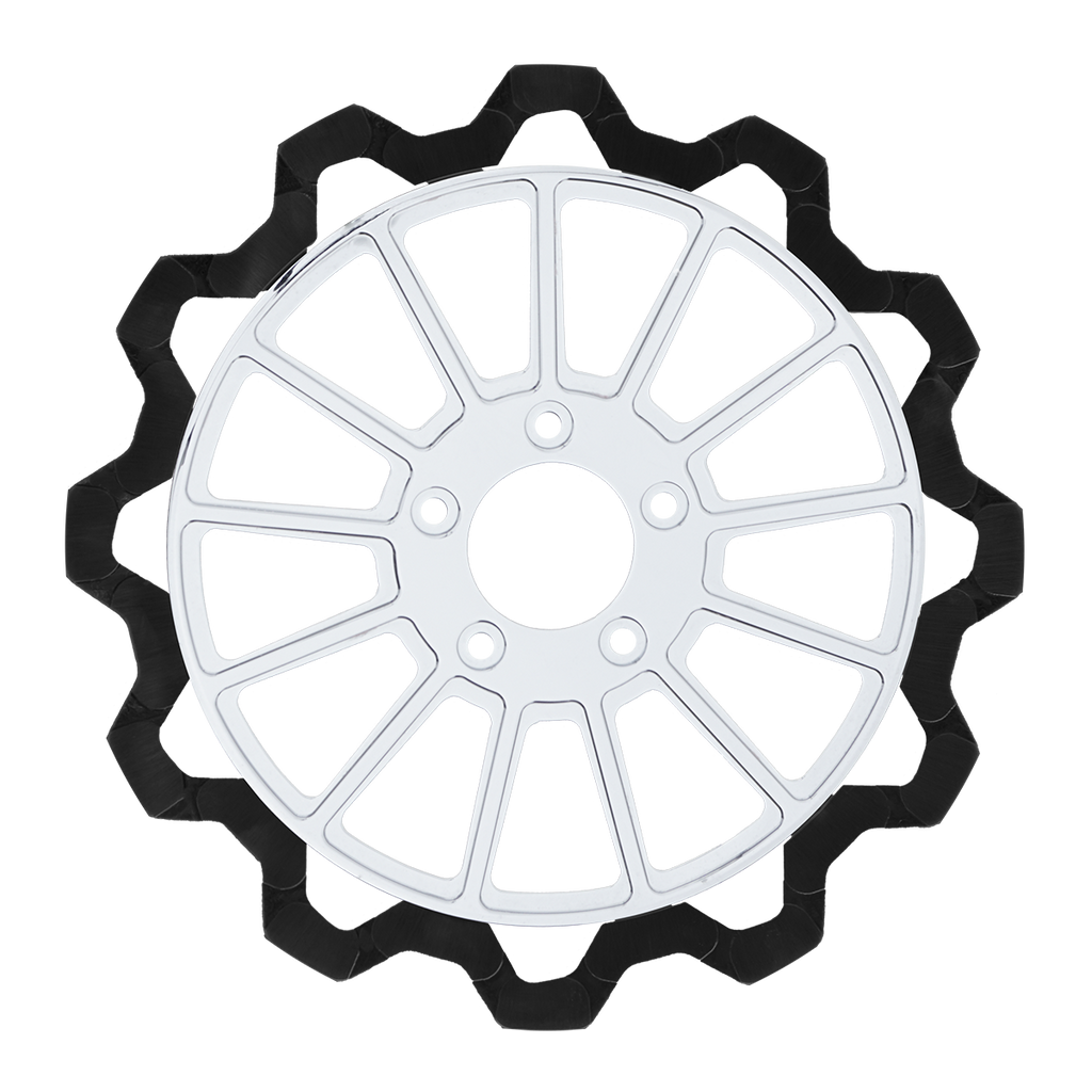 Oversized 13" Bow-Tie Front Rotors - Team Dream Rides