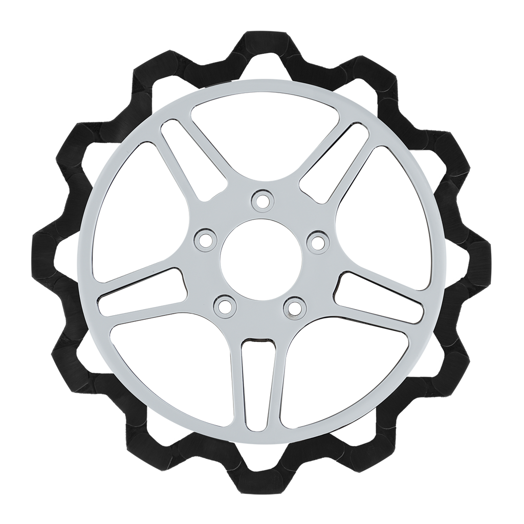 Oversized 13" Bow-Tie Front Rotors - Team Dream Rides