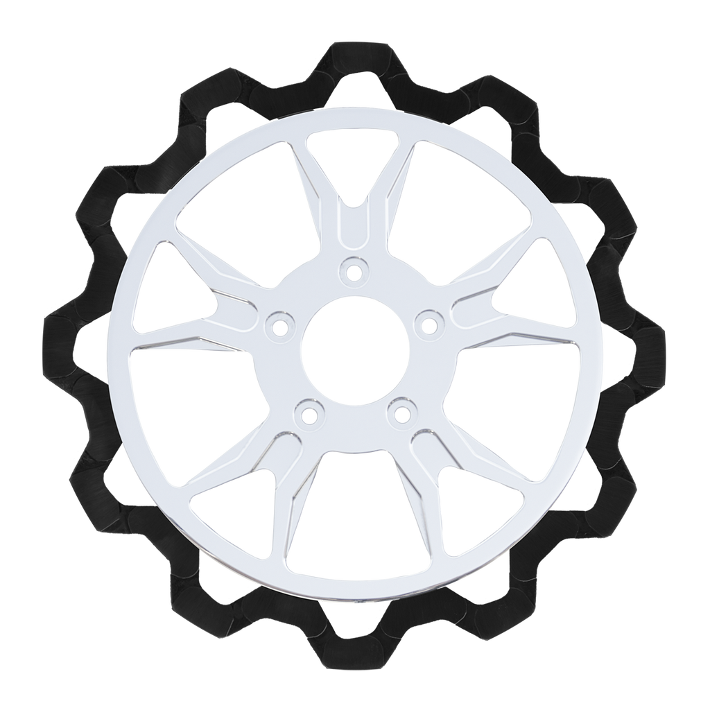 Oversized 13" Bow-Tie Front Rotors - Team Dream Rides