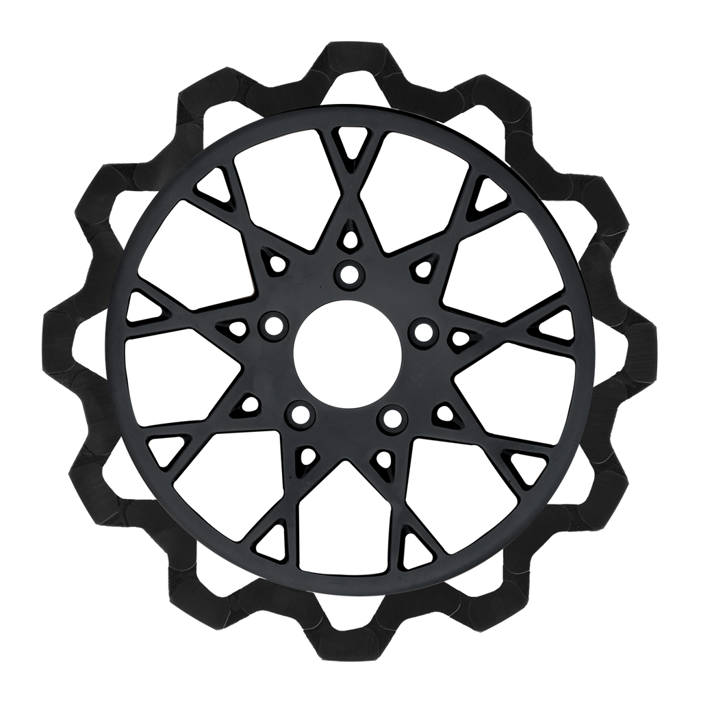 Oversized 13" Bow-Tie Front Rotors - Team Dream Rides