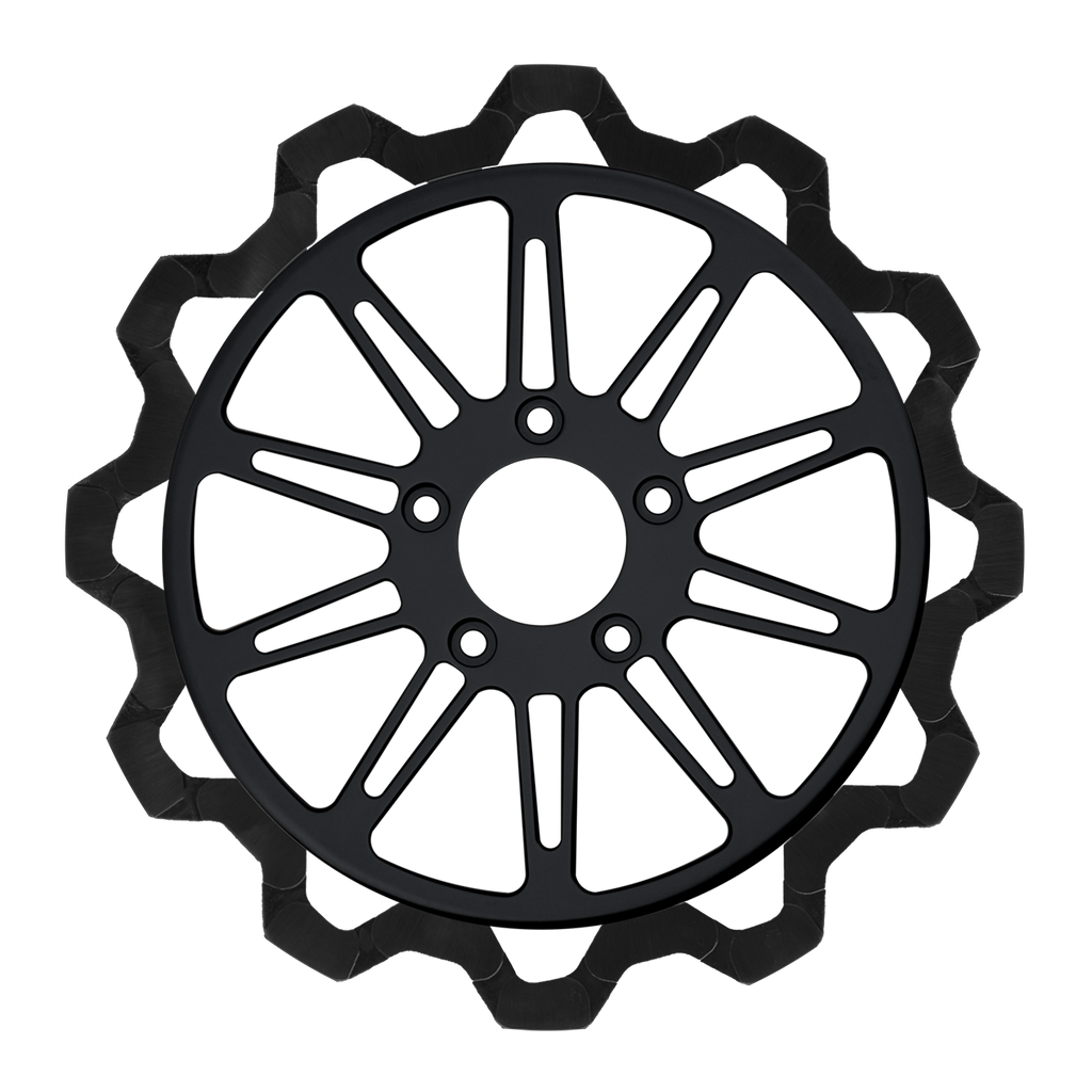 Oversized 13" Bow-Tie Front Rotors - Team Dream Rides