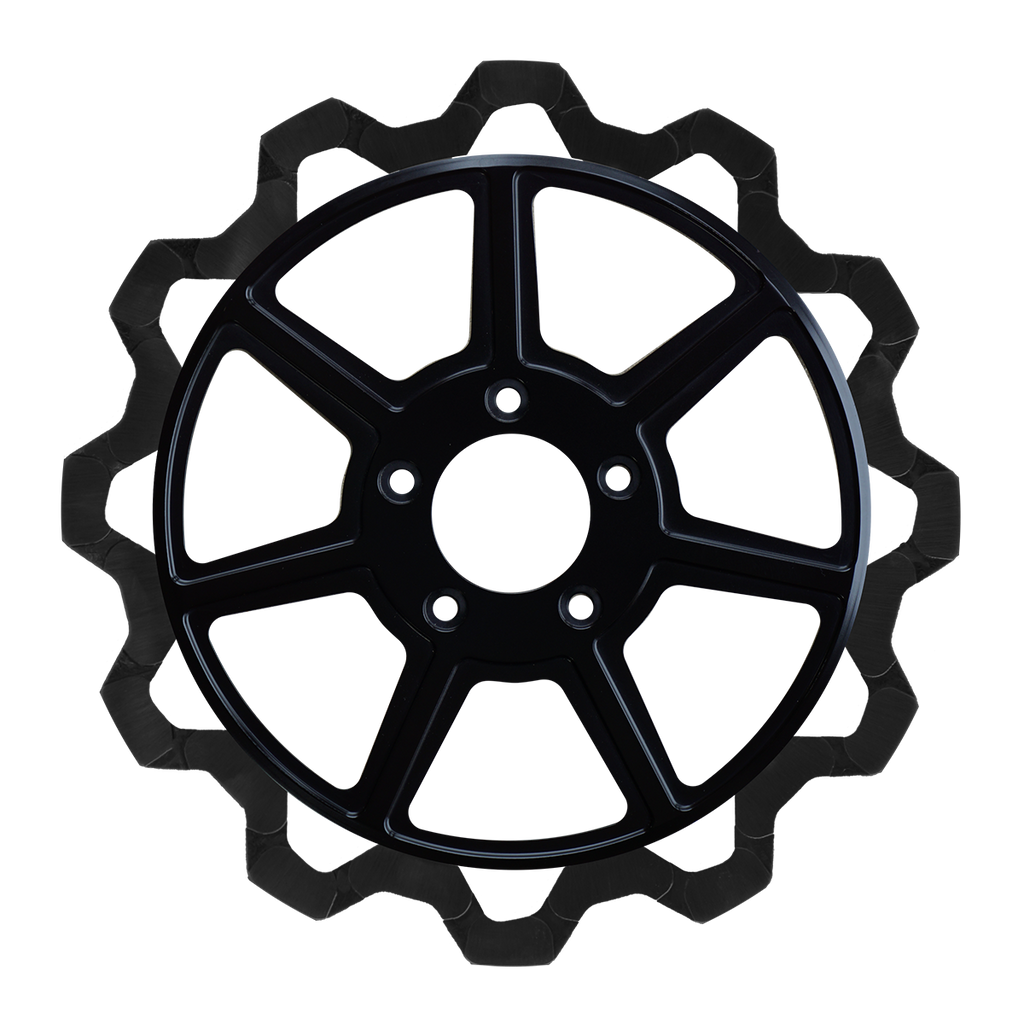 Oversized 13" Bow-Tie Front Rotors - Team Dream Rides