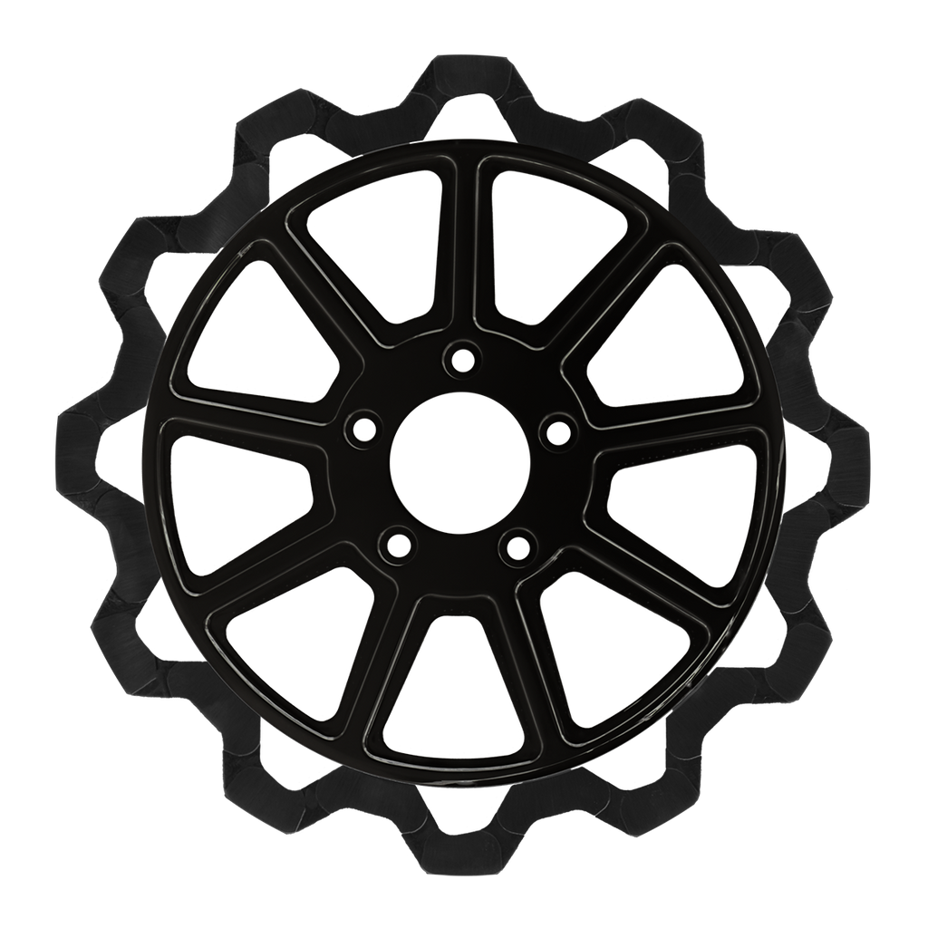 Oversized 13" Bow-Tie Front Rotors - Team Dream Rides