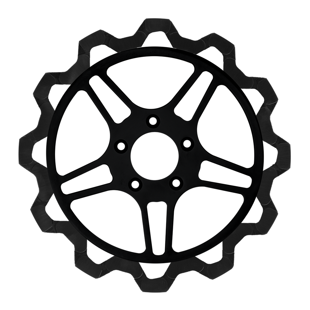 Oversized 13" Bow-Tie Front Rotors - Team Dream Rides