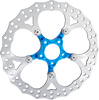 ARLEN NESS Spider Rotor - 14 Inch Blue with Titanium Floating Hardware - Part 300-062