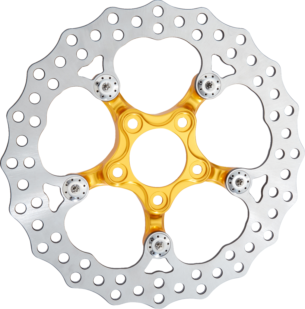 ARLEN NESS Spider Rotor - 11.8" - Gold 300-065 - Team Dream Rides