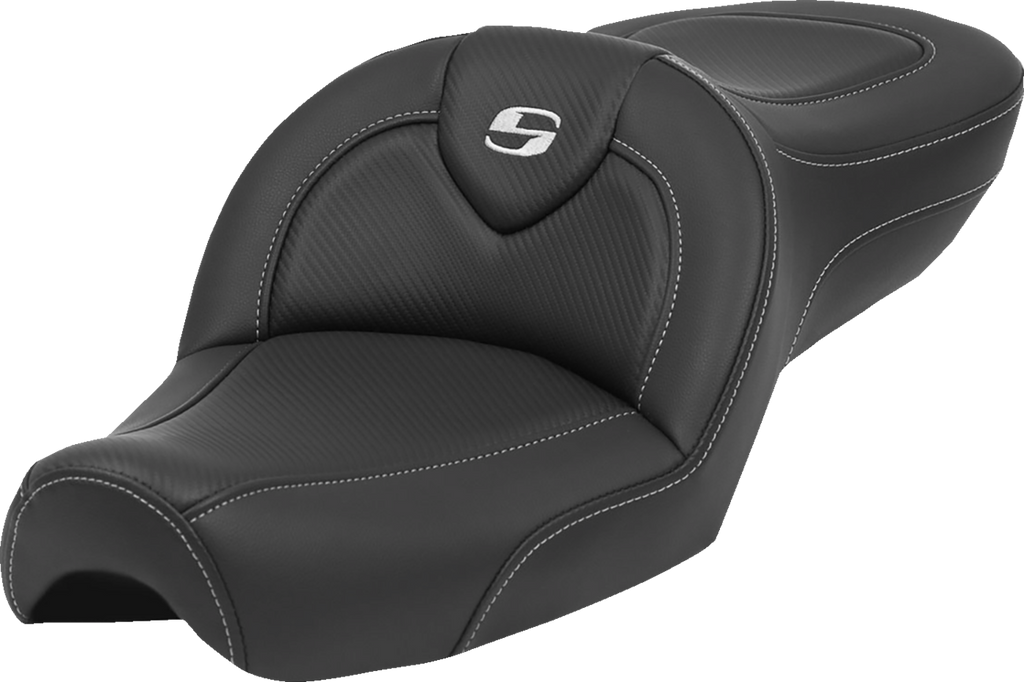 SADDLEMEN Roadsofa* Seat - without Backrest - Carbon Fiber - XL '79-'03 879-03-185