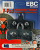 Brake Pads Fa457vld V Series Chrome