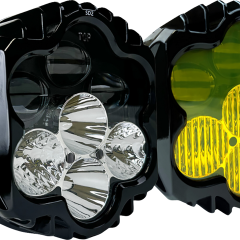 CUSTOM DYNAMICS Shark Demon® Headlight and Fog Light Kit for Road Glide SD2-RG-YW