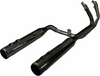 Khrome WERKS 201150 2-into-2 Dominator Exhaust System with Race Tip for Twin Cam Models