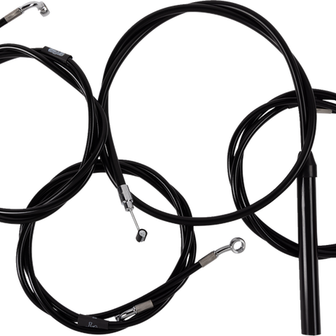 LA CHOPPERS Handlebar Cable/Brake Line Kit - Complete - 12