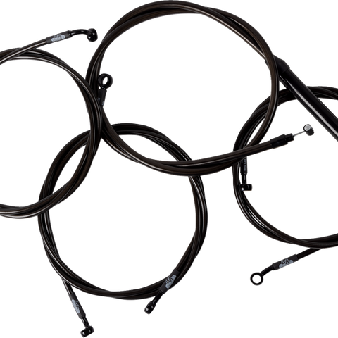 LA CHOPPERS Handlebar Cable/Brake Line Kit - Complete - 15