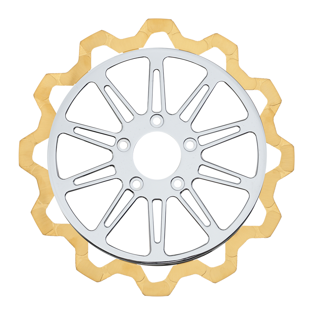 Oversized 13" Bow-Tie Front Rotors - Team Dream Rides