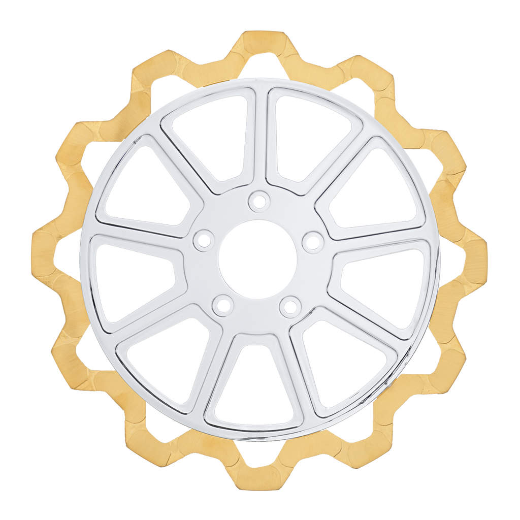 Oversized 13" Bow-Tie Front Rotors - Team Dream Rides