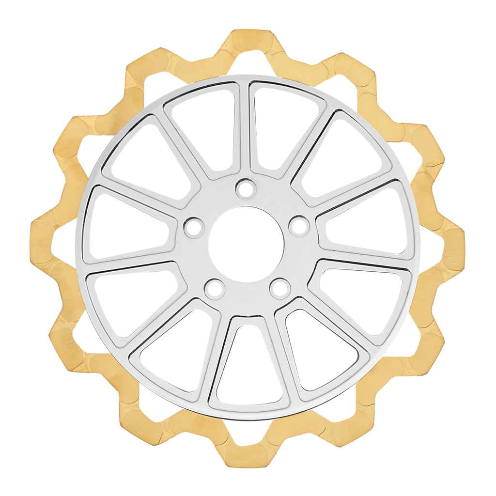 Oversized 13" Bow-Tie Front Rotors - Team Dream Rides