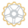 Oversized 13" Bow-Tie Front Rotors - Team Dream Rides