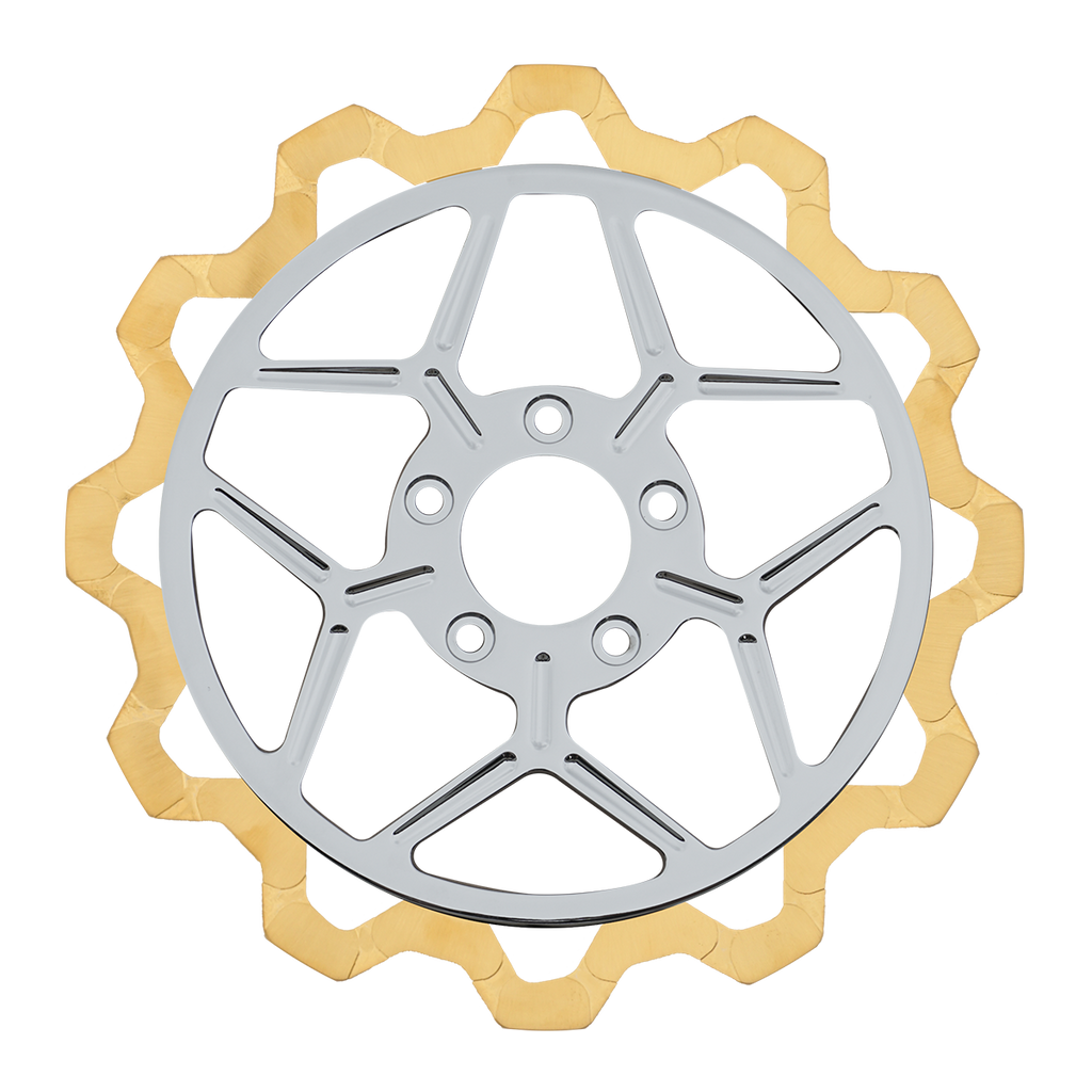 Oversized 13" Bow-Tie Front Rotors - Team Dream Rides