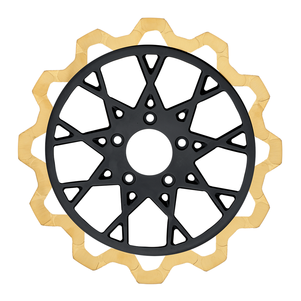 Oversized 13" Bow-Tie Front Rotors - Team Dream Rides