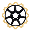Oversized 13" Bow-Tie Front Rotors - Team Dream Rides