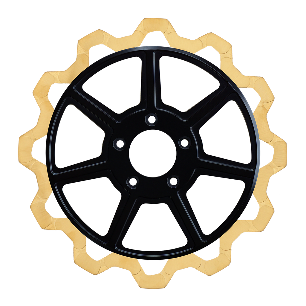 Oversized 13" Bow-Tie Front Rotors - Team Dream Rides