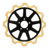 Oversized 13" Bow-Tie Front Rotors - Team Dream Rides