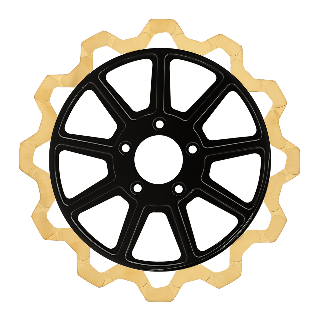 Oversized 13" Bow-Tie Front Rotors - Team Dream Rides