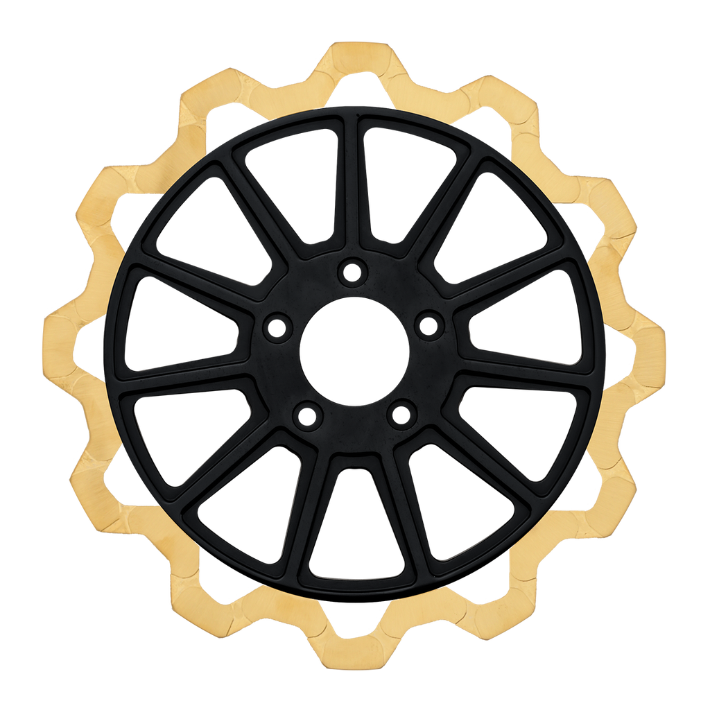 Oversized 13" Bow-Tie Front Rotors - Team Dream Rides