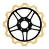 Oversized 13" Bow-Tie Front Rotors - Team Dream Rides