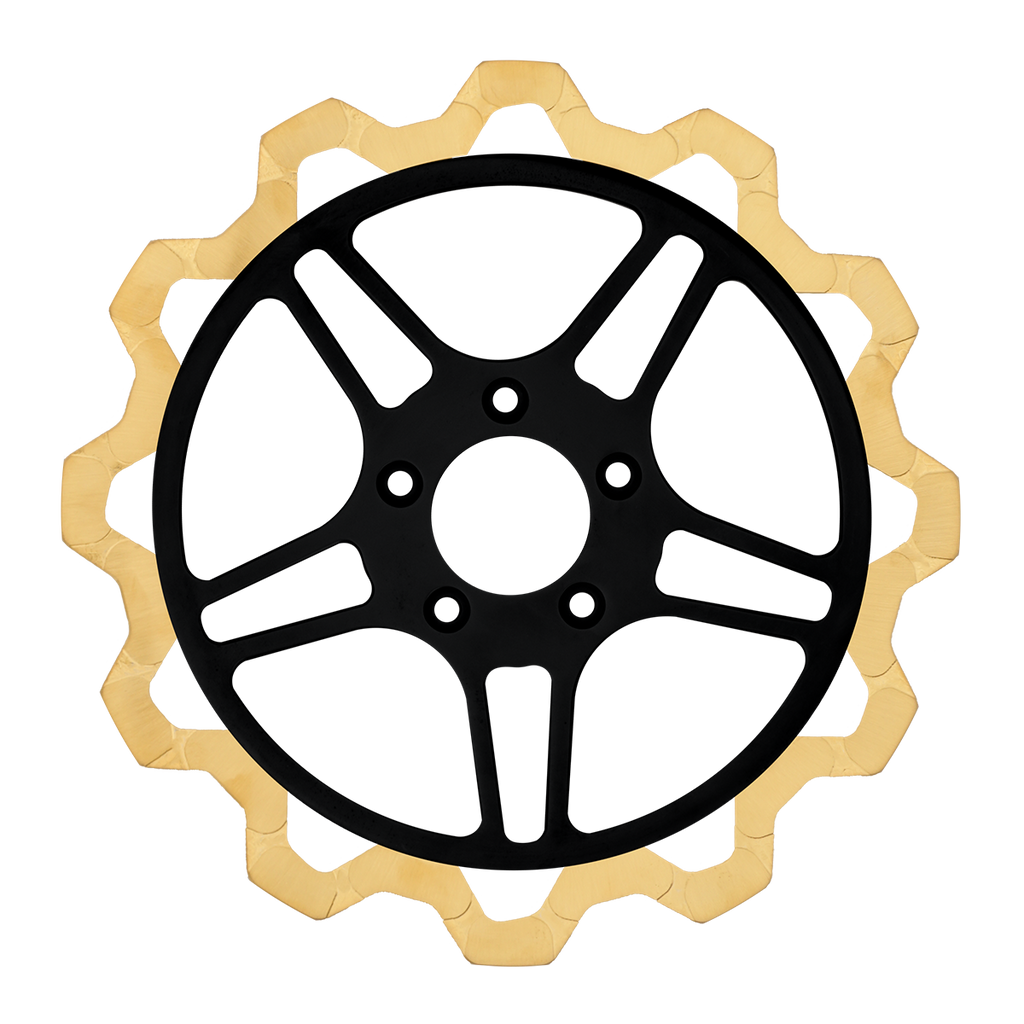 Oversized 13" Bow-Tie Front Rotors - Team Dream Rides