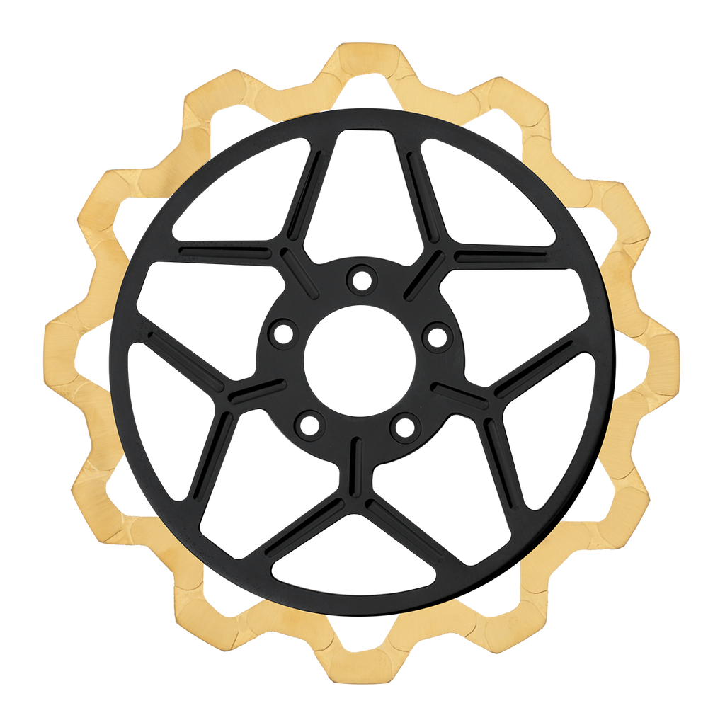 Oversized 13" Bow-Tie Front Rotors - Team Dream Rides
