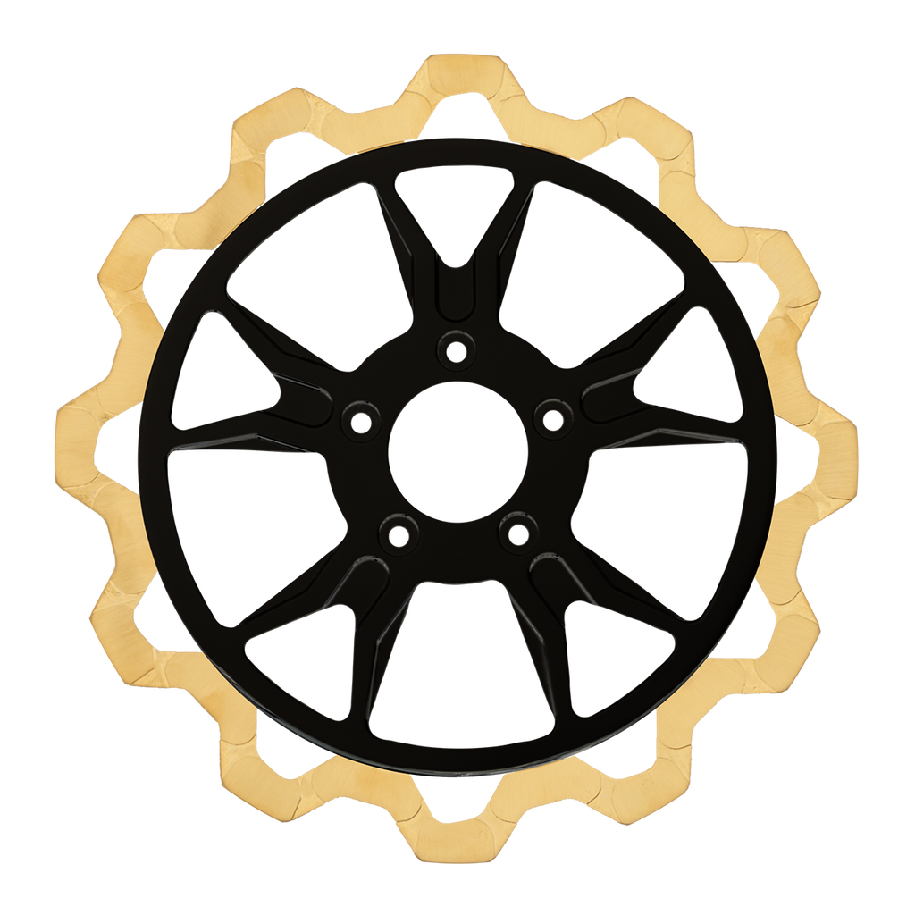 Oversized 13" Bow-Tie Front Rotors - Team Dream Rides