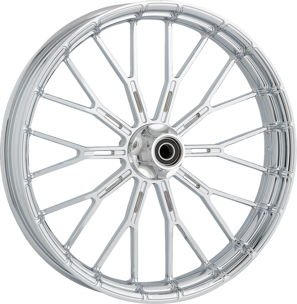 Arlen Ness Y-Spoke Front Rim - Chrome 21x5.5 for Custom Motorcycle Builds (Part No. 71-582)