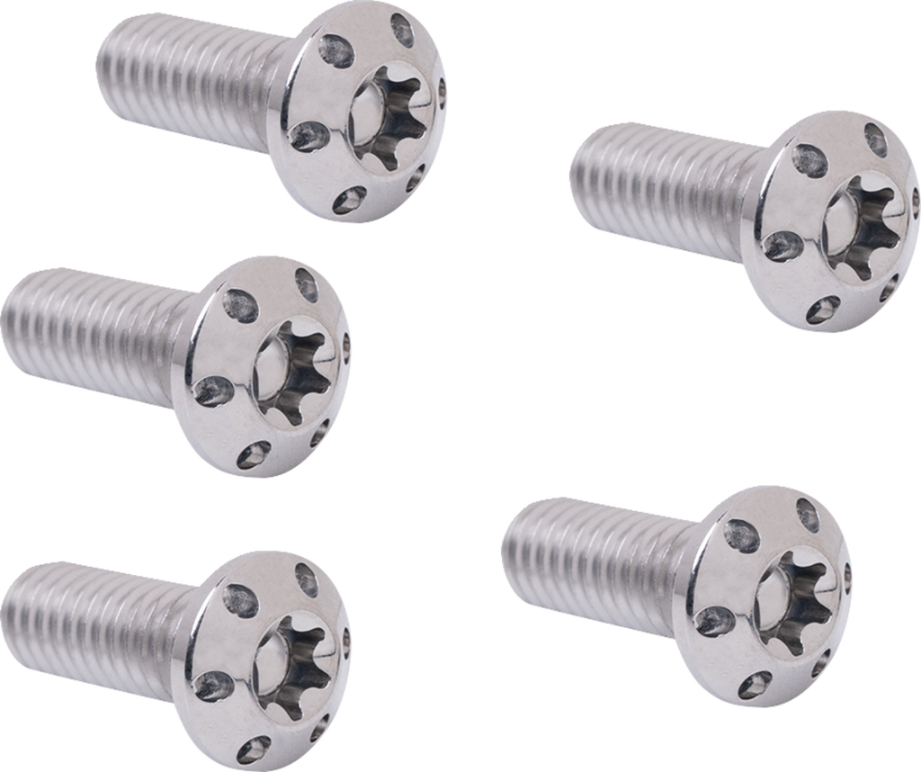 ARLEN NESS Bolt Kit - Holeshot/Rotor/Front - Hub Mount - Polished - 5 Pack 300-912 - Team Dream Rides