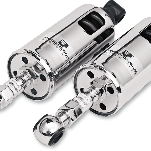 PROGRESSIVE SUSPENSION 422 Series Adjustable Shocks - Chrome - Standard 422-4035C - Team Dream Rides