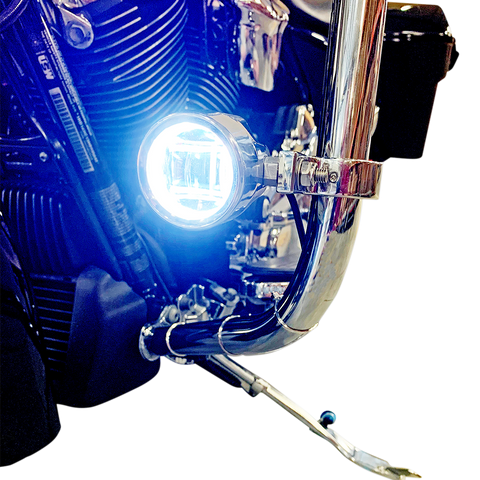 CUSTOM DYNAMICS LED Fog Light for Indian Motorcycle – Chrome PB-FOG-IND-C